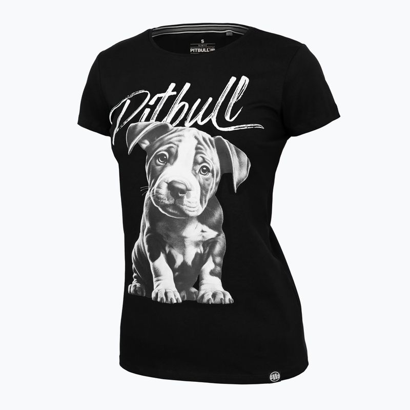 Dámske tričko Pitbull West Coast Puppy black