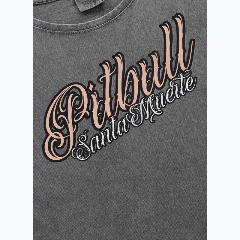Pitbull West Coast pánske tričko Santa Muerte graphite 3