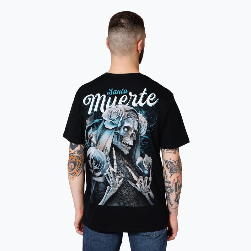 Pitbull West Coast pánske tričko Santa Muerte čierne 3