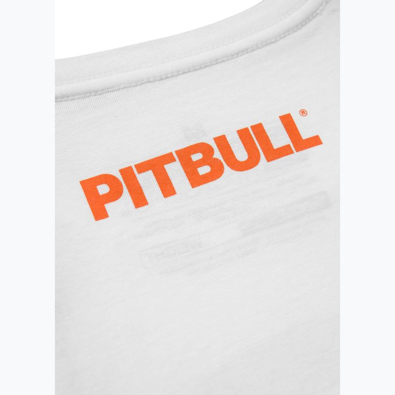 Pitbull West Coast Orange Dog 24 biele pánske tričko 8