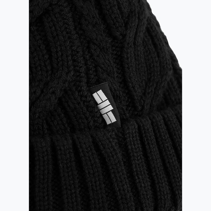 Pánska zimná čiapka Pitbull Beanie Snow Crew black 3