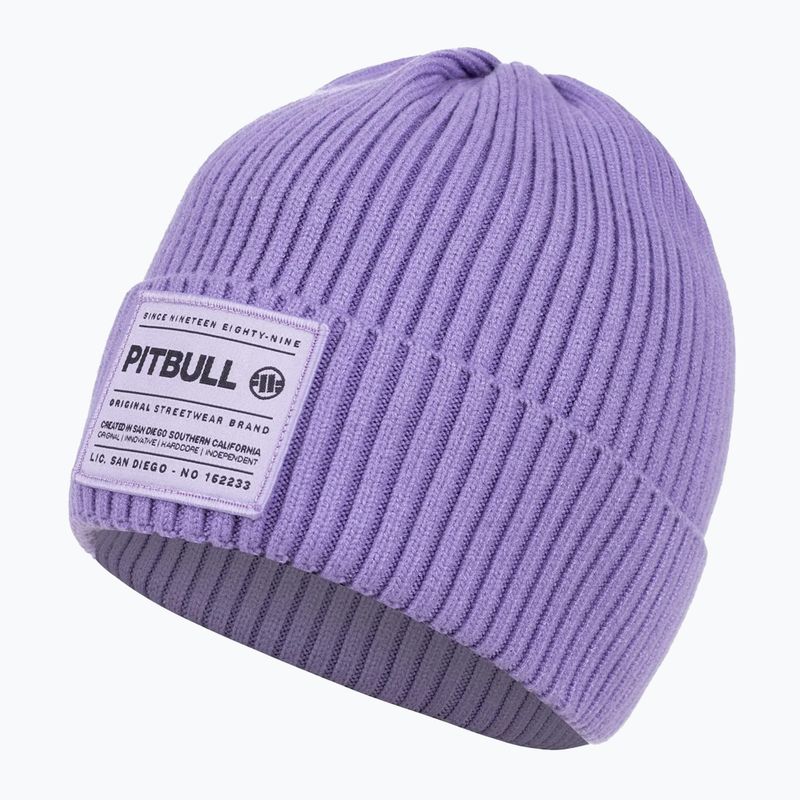 Pánska zimná čiapka Pitbull Beanie Dock lilac