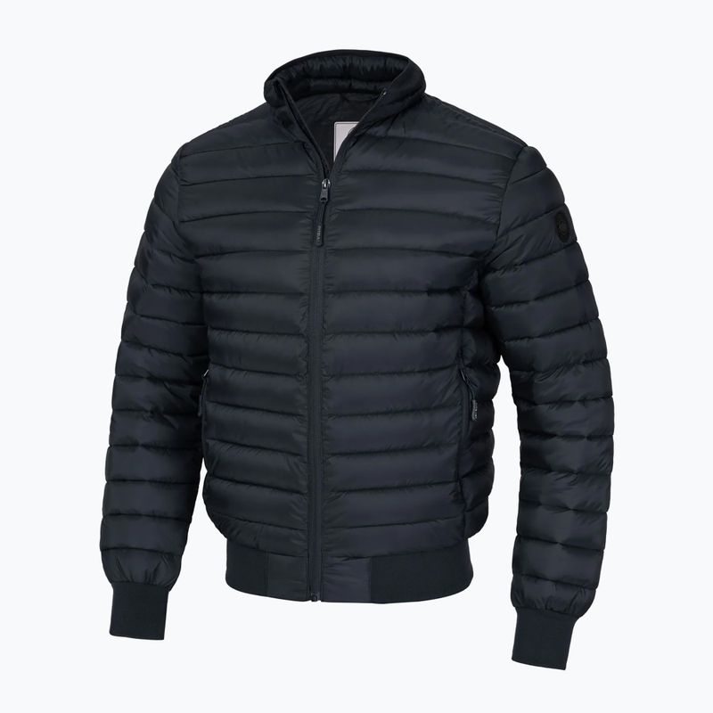 Pánska bunda Pitbull Lancaster Quilted dark navy