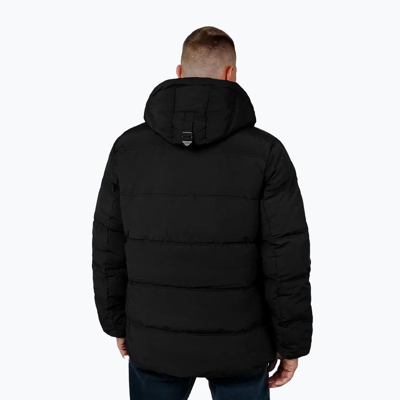 Pánska zimná bunda Pitbull Duncan Quilted Hooded black 3