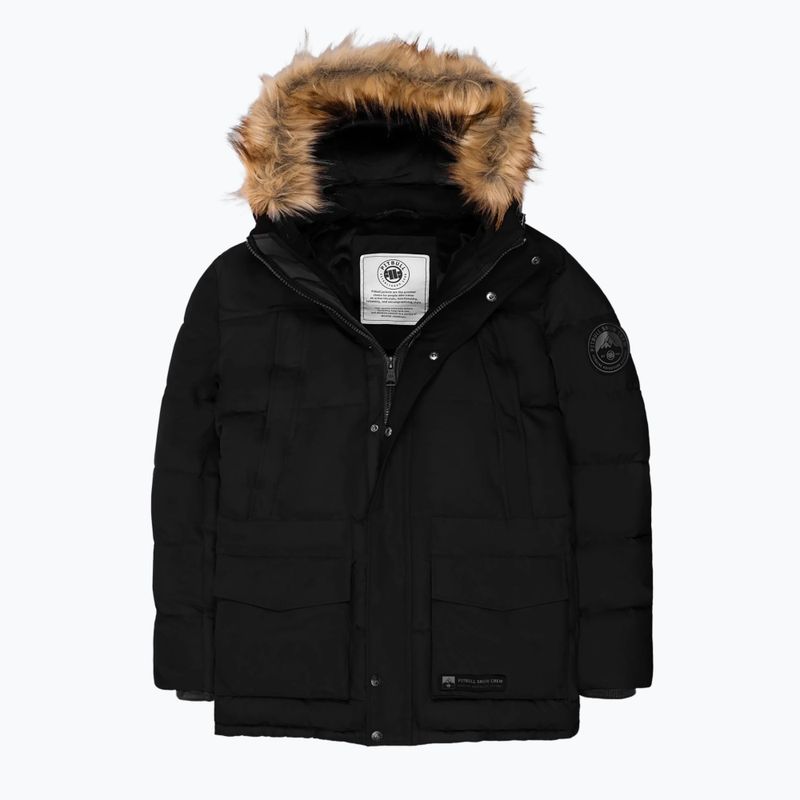 Pánska bunda Pitbull Forest Hooded Parka black 5