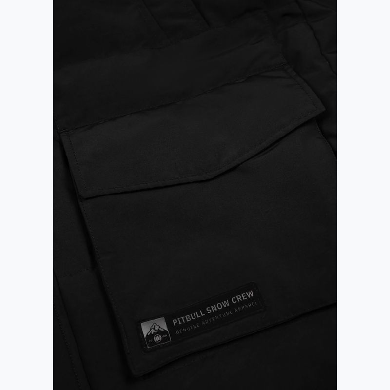 Pánska bunda Pitbull Forest Hooded Parka black 13