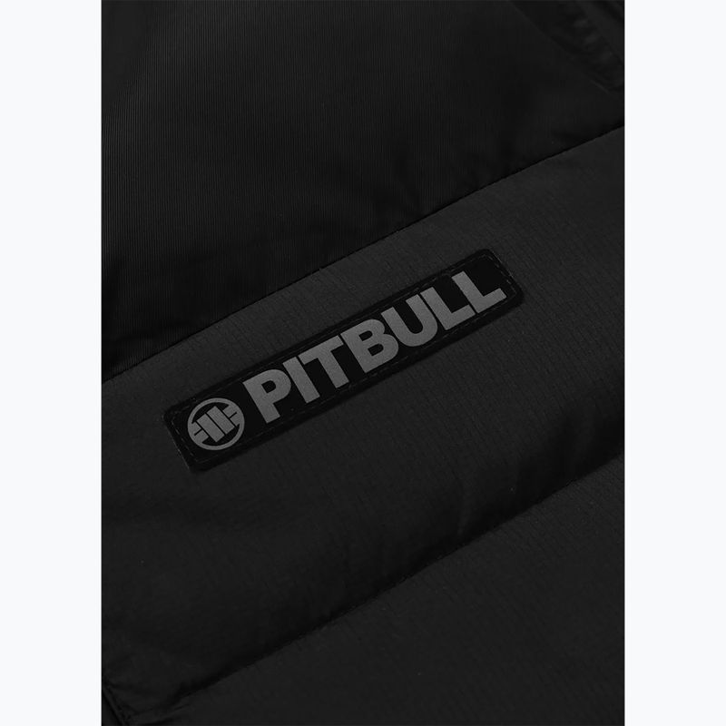 Pánska zimná bunda Pitbull Dillon Quilted Hooded black 12