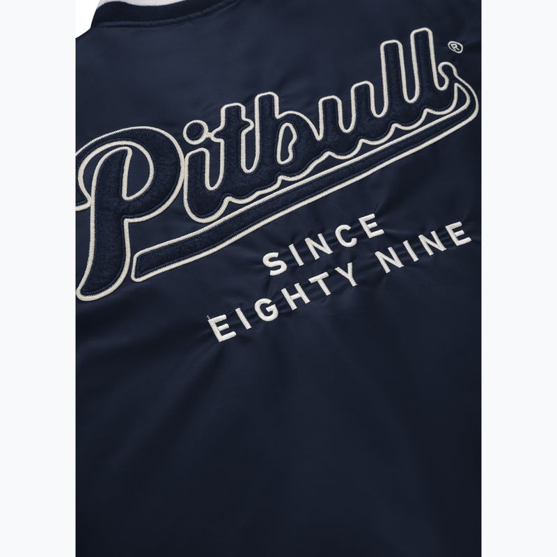 Pánska bunda Pitbull West Coast Seabridge Varsity dark navy 9