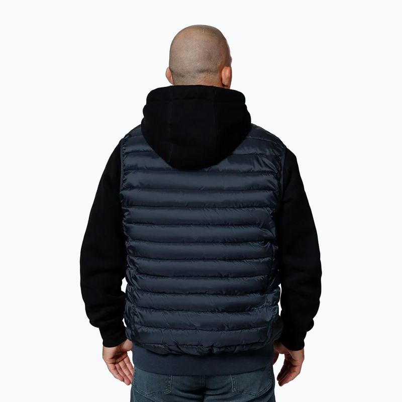 Pánska vesta Pitbull Lancaster Quilted dark navy 3