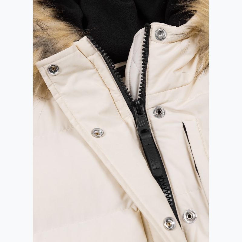 Dámska zimná bunda Pitbull Azalea Quilted Hooded sand  3