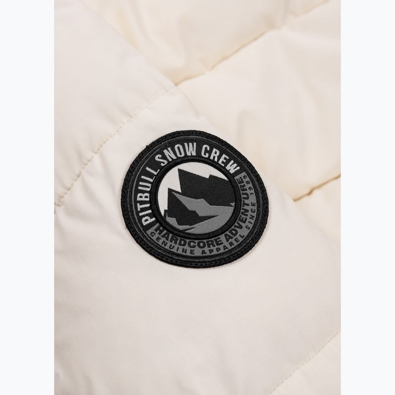 Dámska zimná bunda Pitbull Azalea Quilted Hooded sand  7