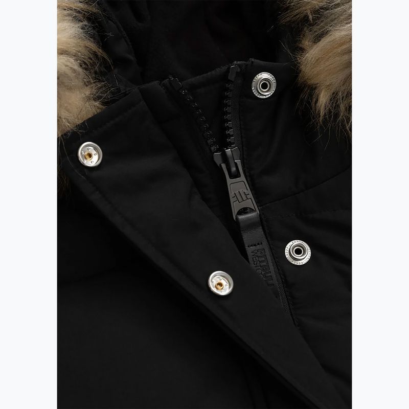 Dámska zimná bunda Pitbull Azalea Quilted Hooded black 9