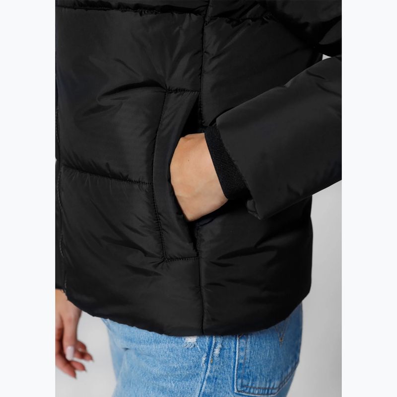 Dámska zimná bunda Pitbull Vista Quilted Hooded black 5