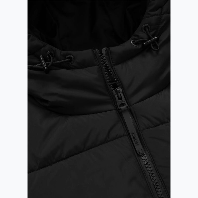 Dámska zimná bunda Pitbull Vista Quilted Hooded black 7