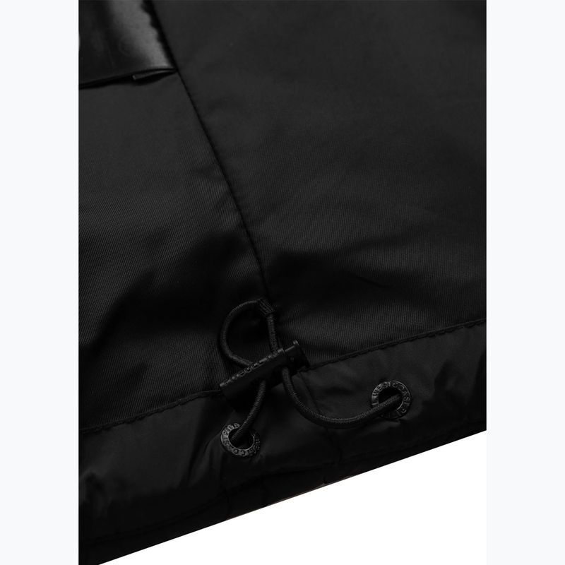 Dámska zimná bunda Pitbull Vista Quilted Hooded black 11