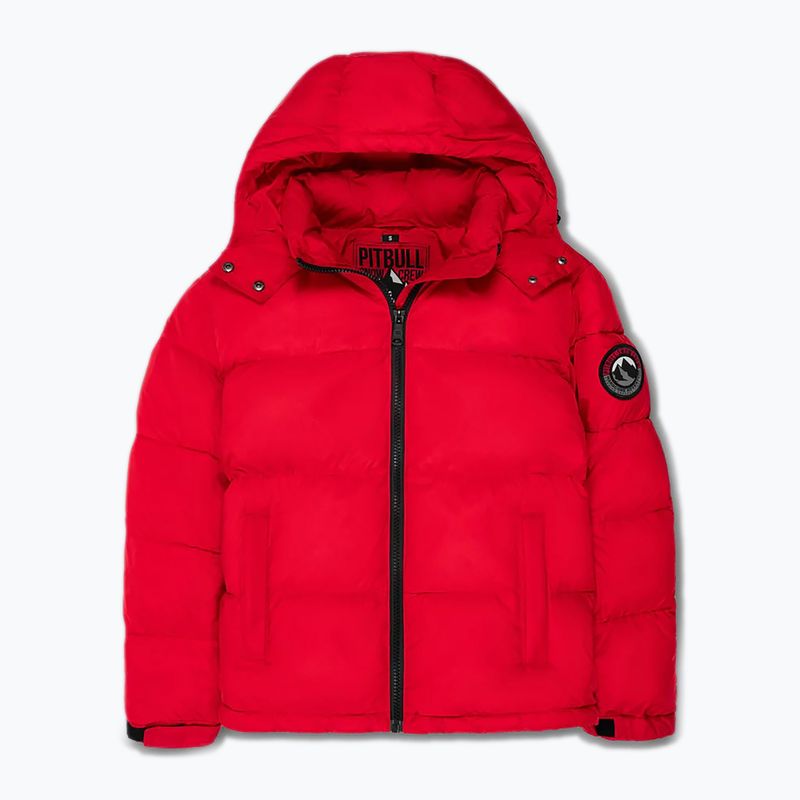 Dámska zimná bunda Pitbull Cleo Quilted Hooded červená