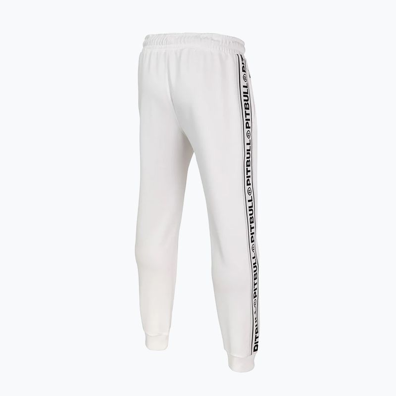 Pánske nohavice Pitbull Tape Logo Terry Group off white 6