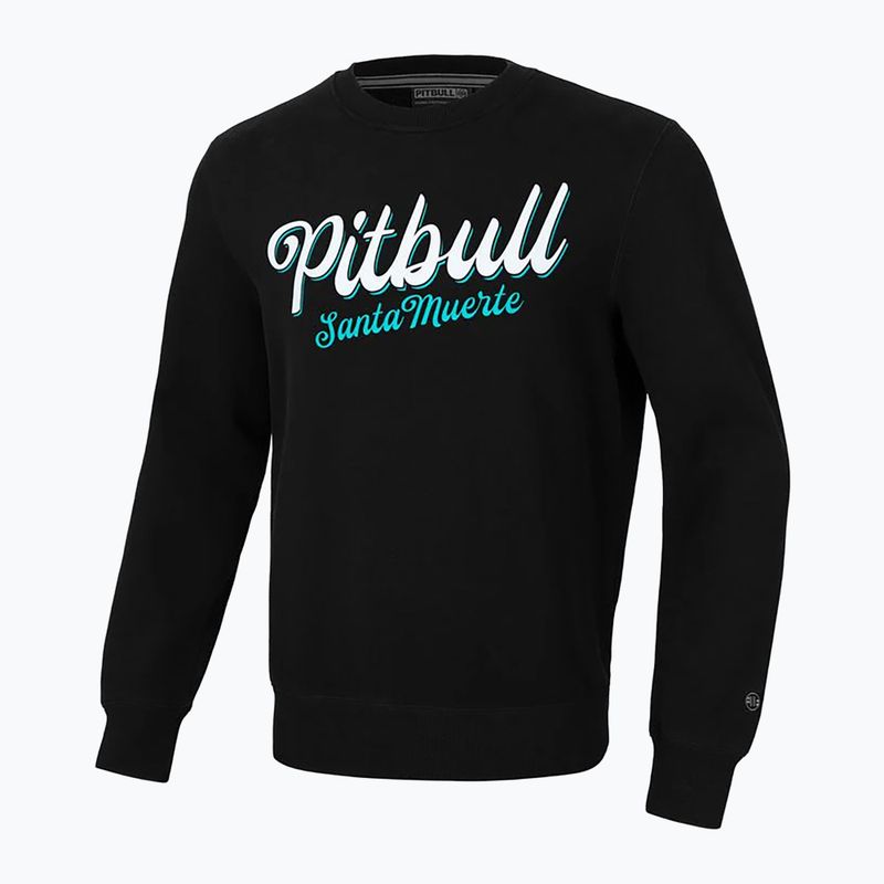 Pánska mikina Pitbull West Coast Crewneck Santa Muerte black