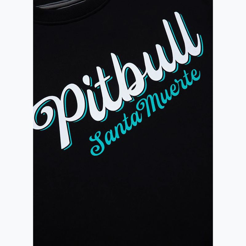 Pánska mikina Pitbull West Coast Crewneck Santa Muerte black 4