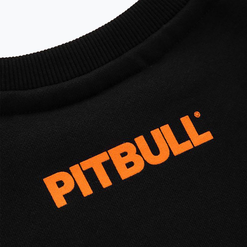 Pánska mikina Pitbull West Coast Crewneck Orange Dog 24 black 5