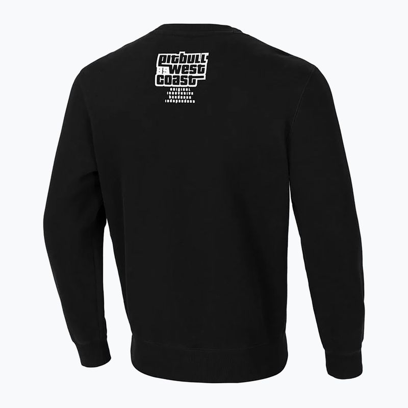 Pánska mikina Pitbull West Coast Crewneck Most Wanted black 2