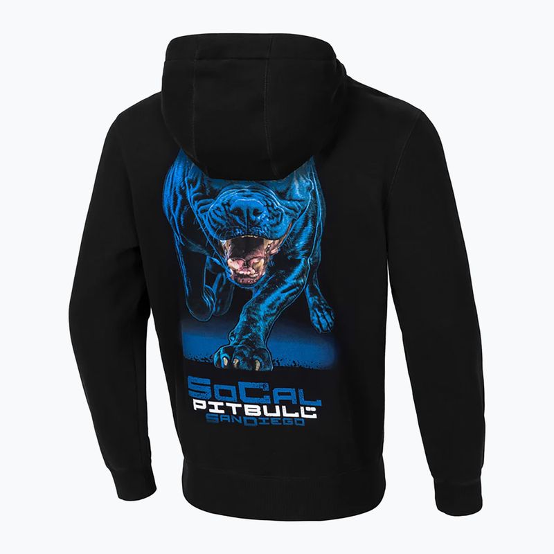 Pánska mikina Pitbull West Coast Hooded In Blue black 2