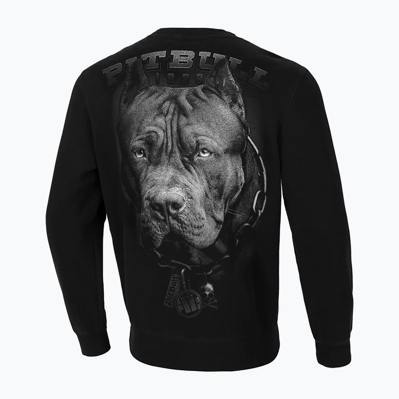 Pánska mikina Pitbull West Coast Crewneck Born In 1989 black 2