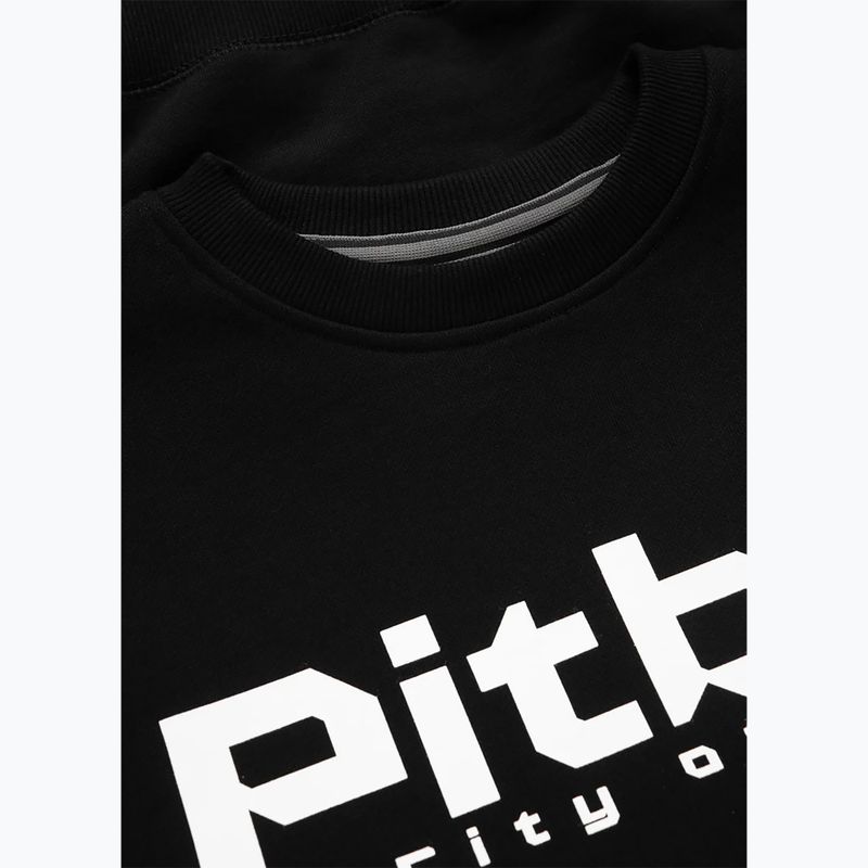 Pánska mikina Pitbull West Coast Crewneck City Of Dogs black 3