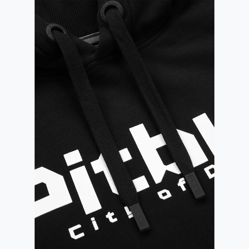 Pánska mikina Pitbull Hooded City Of Dogs black 7