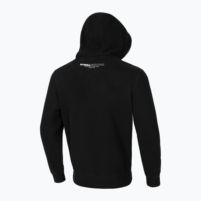 Pánska mikina Pitbull Hooded Classic Logo black 2