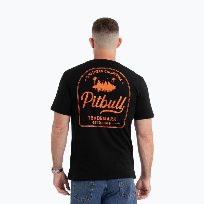 Pánske tričko Pitbull Small Logo grassy green 3