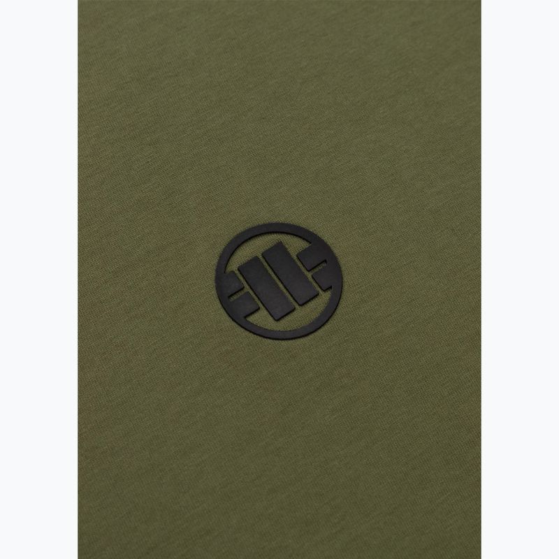 Pánske tričko Pitbull Small Logo olive 7