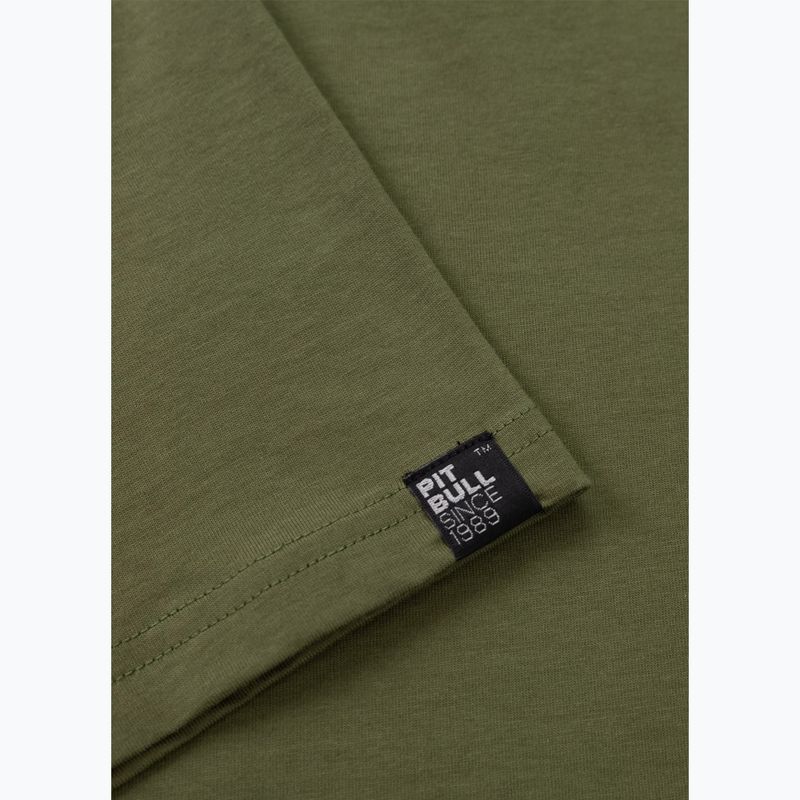Pánske tričko Pitbull Small Logo olive 8
