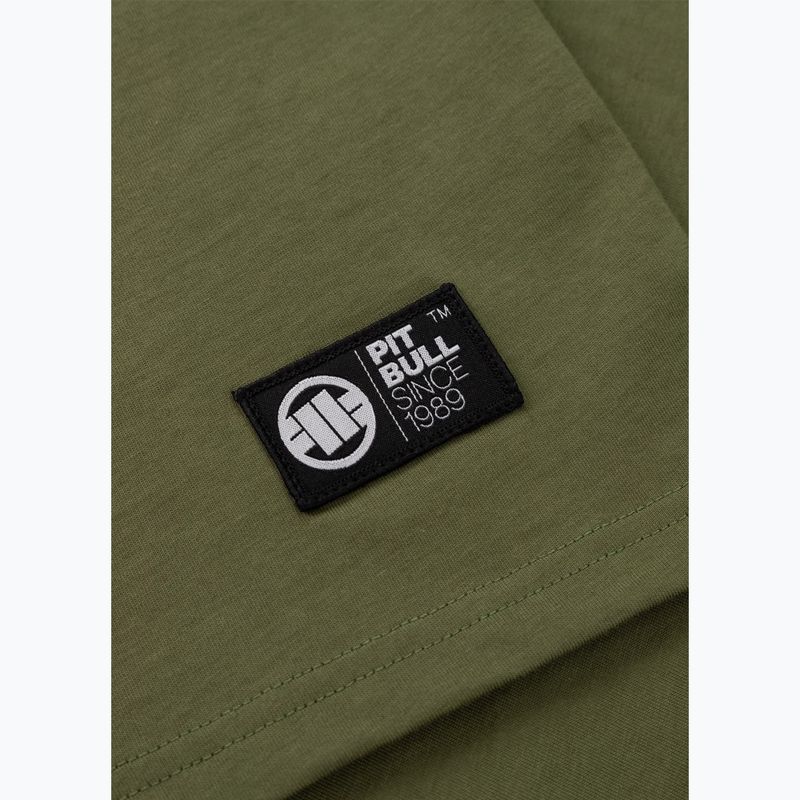Pánske tričko Pitbull Small Logo olive 9