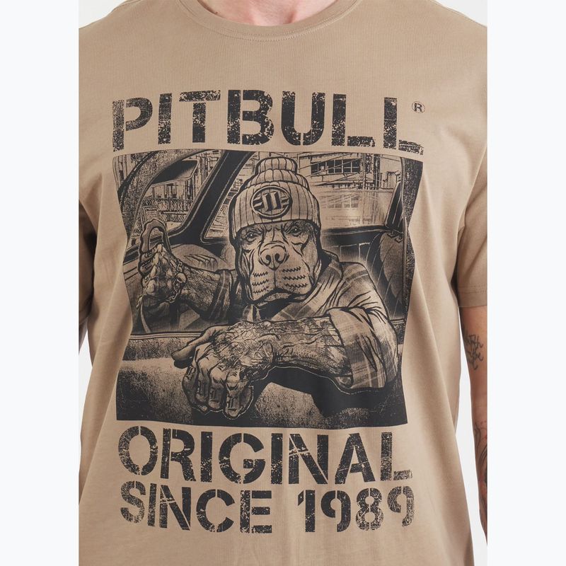 Pánske tričko Pitbull Drive dark sand 4