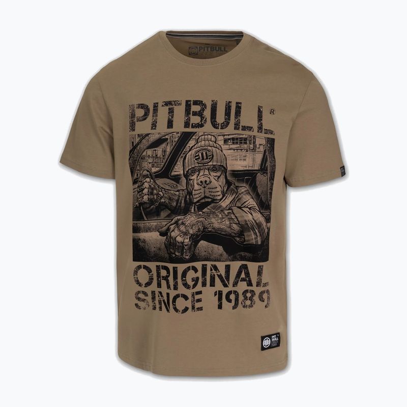 Pánske tričko Pitbull Drive dark sand 5