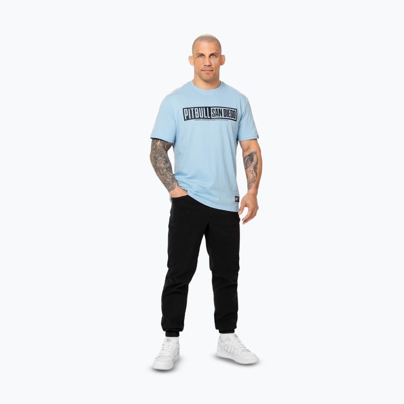 Pitbull Eighty Nine Dog pánske tričko svetlomodré 2