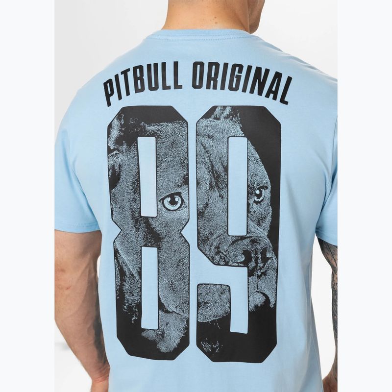 Pitbull Eighty Nine Dog pánske tričko svetlomodré 4