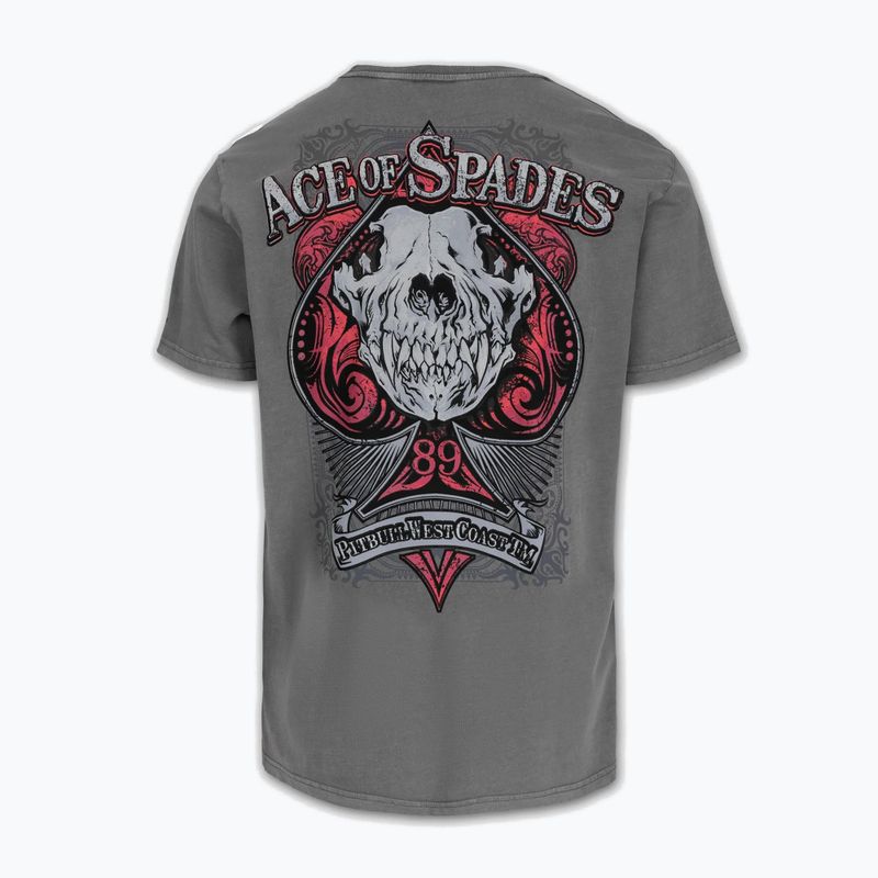 Pánske tričko Pitbull Ace Of Spades grey 5