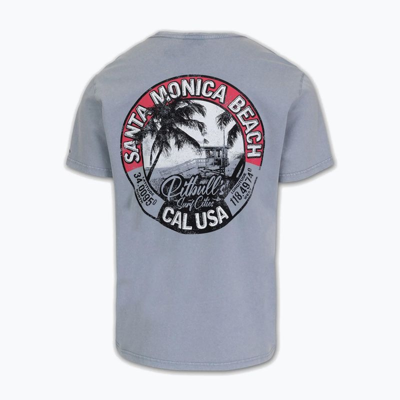 Pánske tričko Pitbull Oceanside blue 8