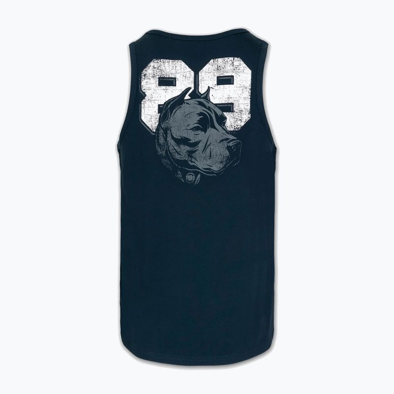 Pánske tričko Pitbull Dog 89 dark navy 5