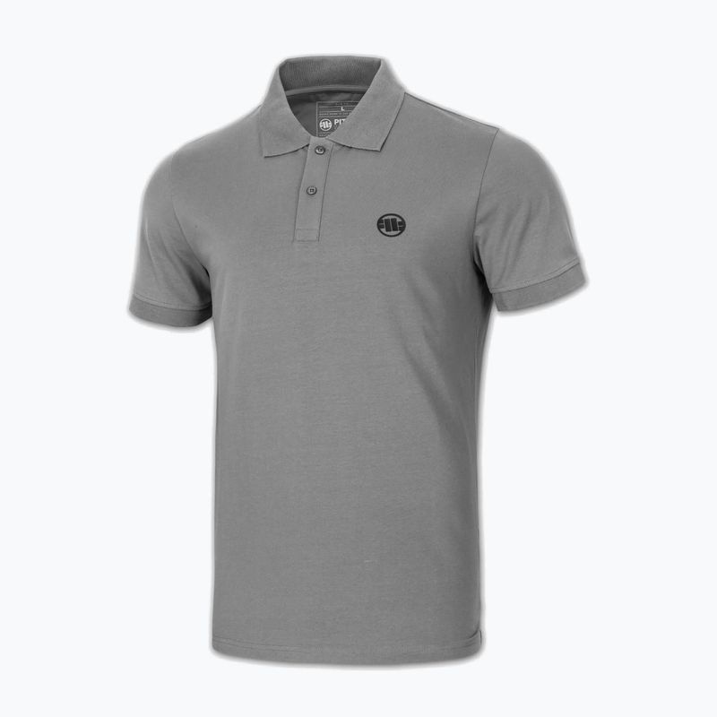 Pánska polokošeľa Pitbull Small Logo grey