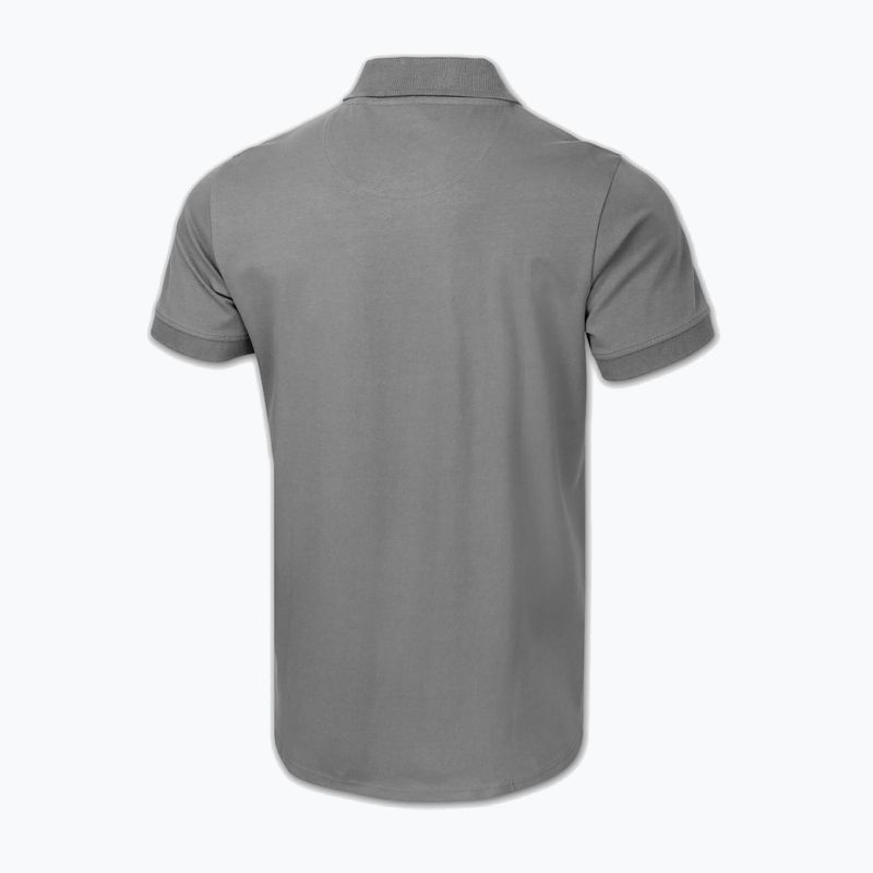Pánska polokošeľa Pitbull Small Logo grey 2