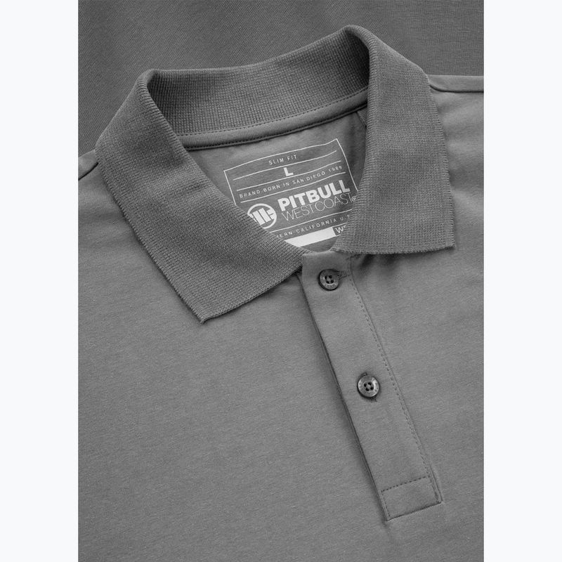 Pánska polokošeľa Pitbull Small Logo grey 3