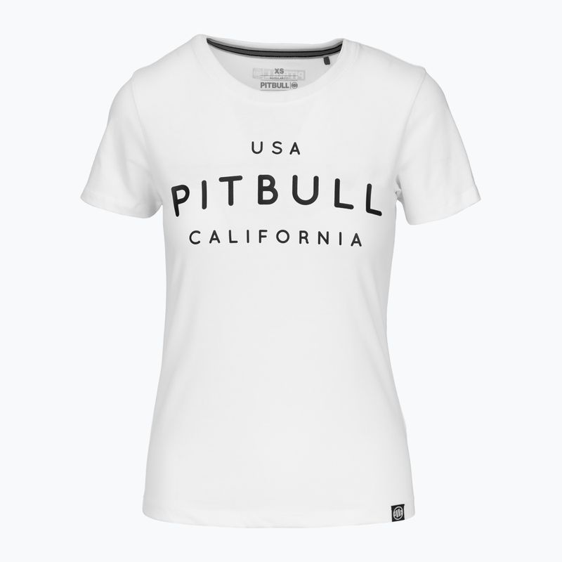 Dámske tričko Pitbull Usa Cal white