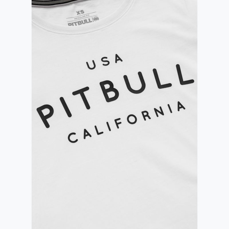 Dámske tričko Pitbull Usa Cal white 4