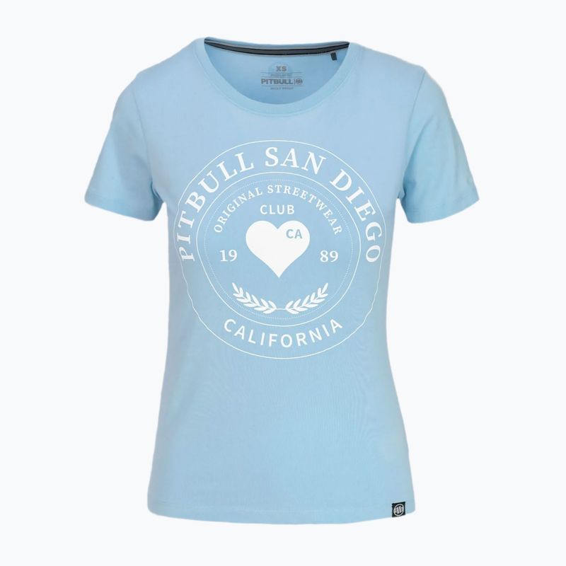 Dámske tričko Pitbull Heartie light blue