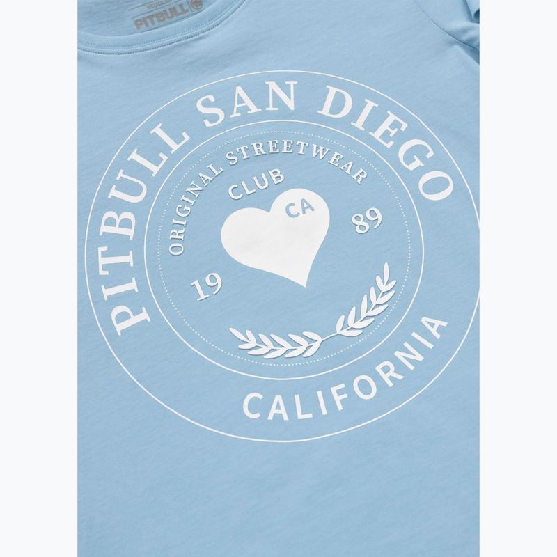 Dámske tričko Pitbull Heartie light blue 4