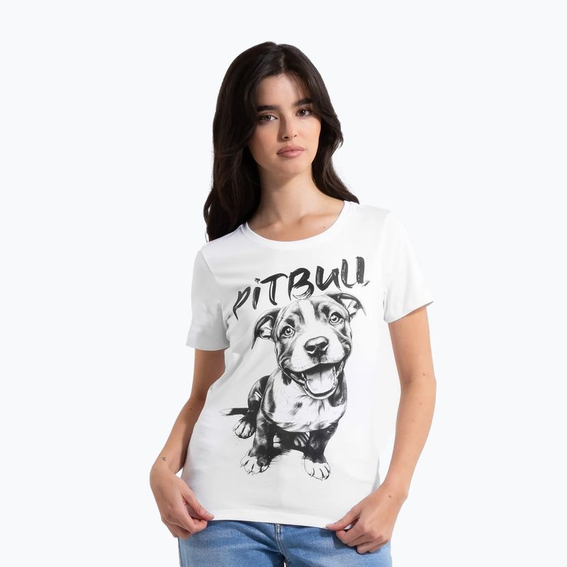 Dámske tričko Pitbull Puppy 2 white