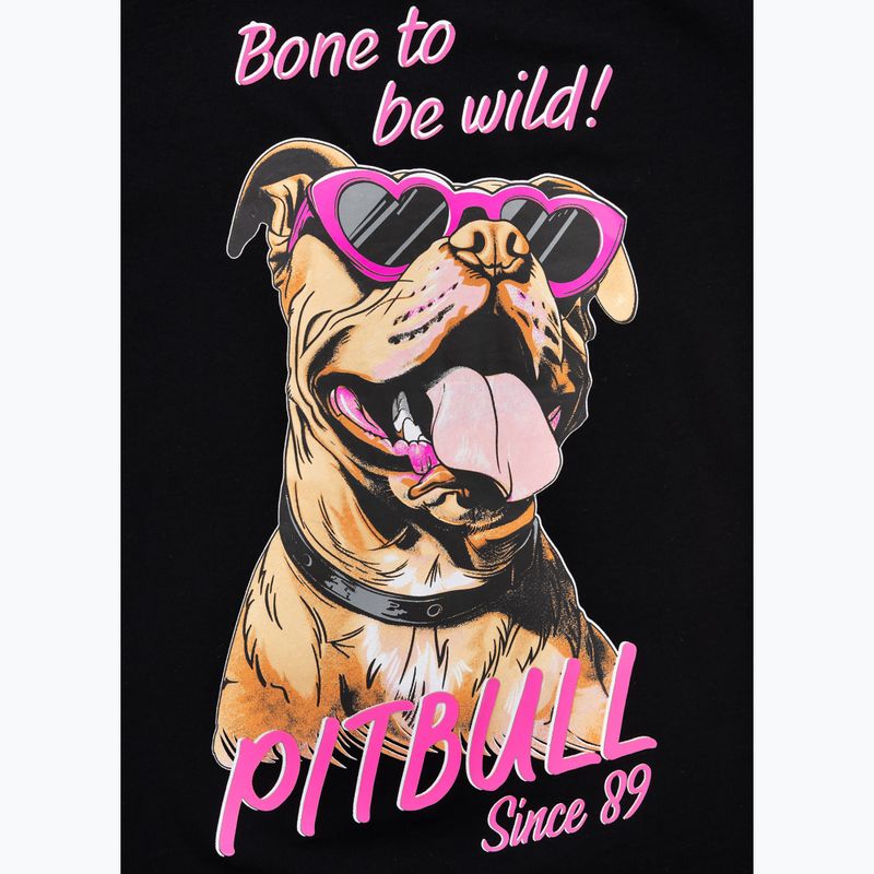 Dámske tričko Pitbull Synglasses Dog black 4